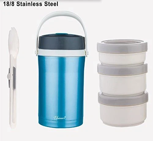 Insulated Food Container 2200 ml | Stainless Steel | Uniware - Image 6