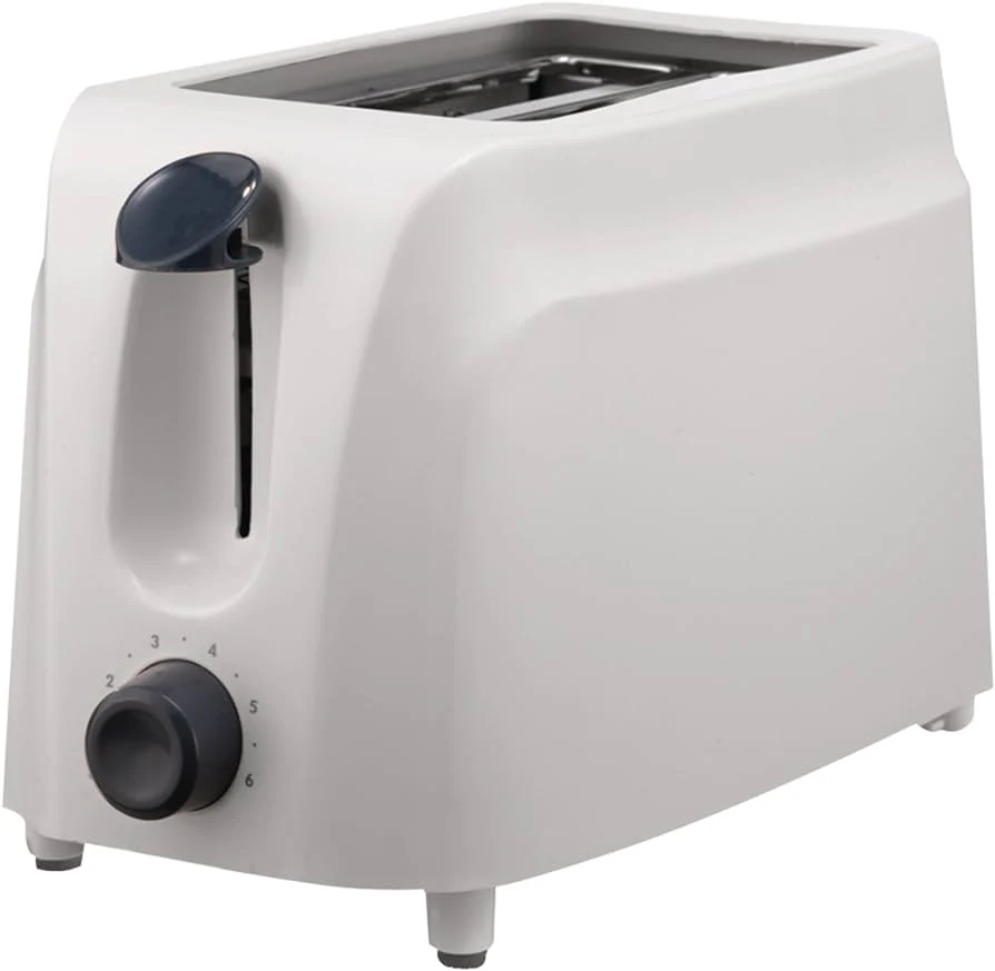 2 Slice Toaster White Brentwood