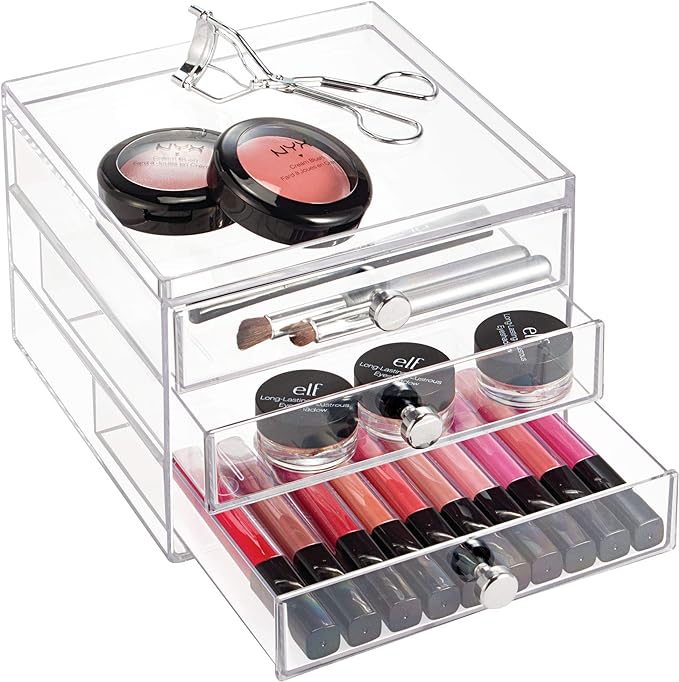 3 Drawer Slim Clear Inter Design - Image 3