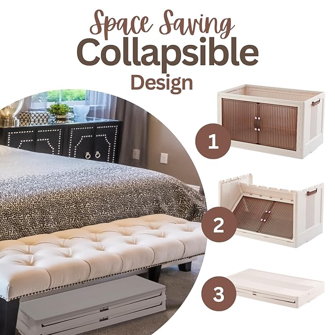 3 Layer Foldable Storage Cabinet 95QT Proktik - Image 3