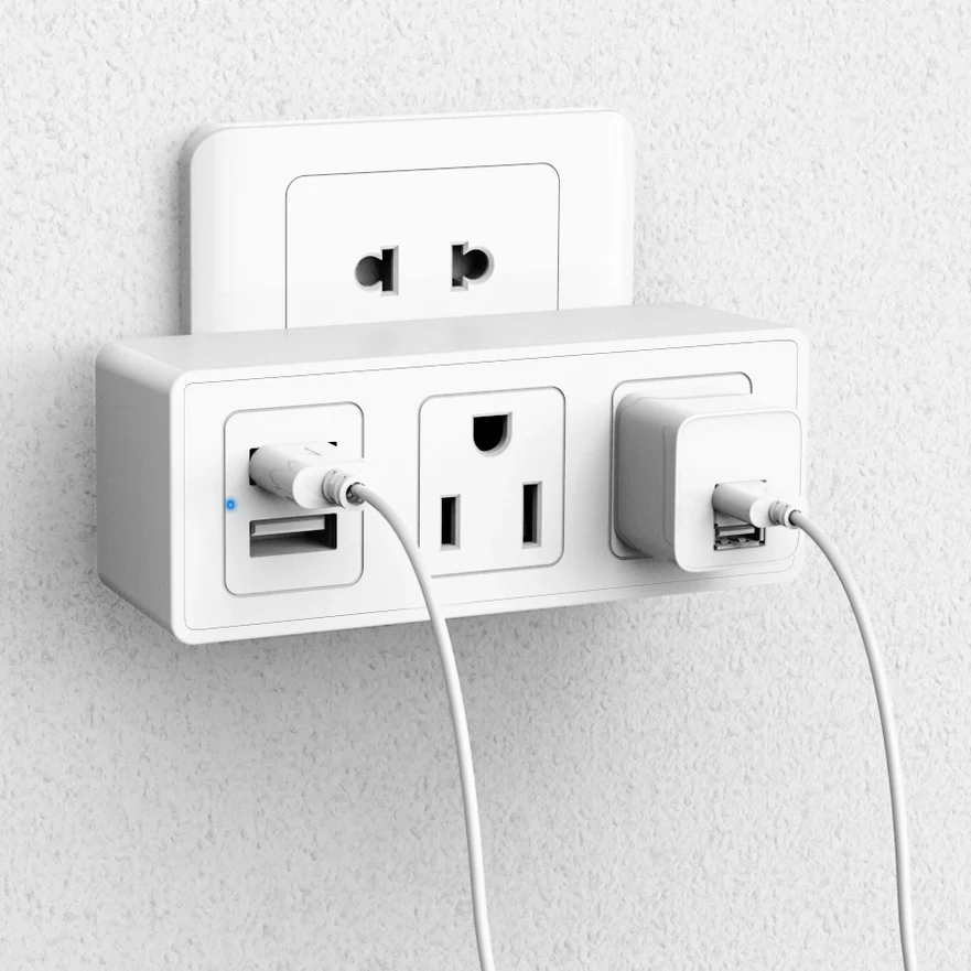 3 Plug With USB Outlet - Image 2