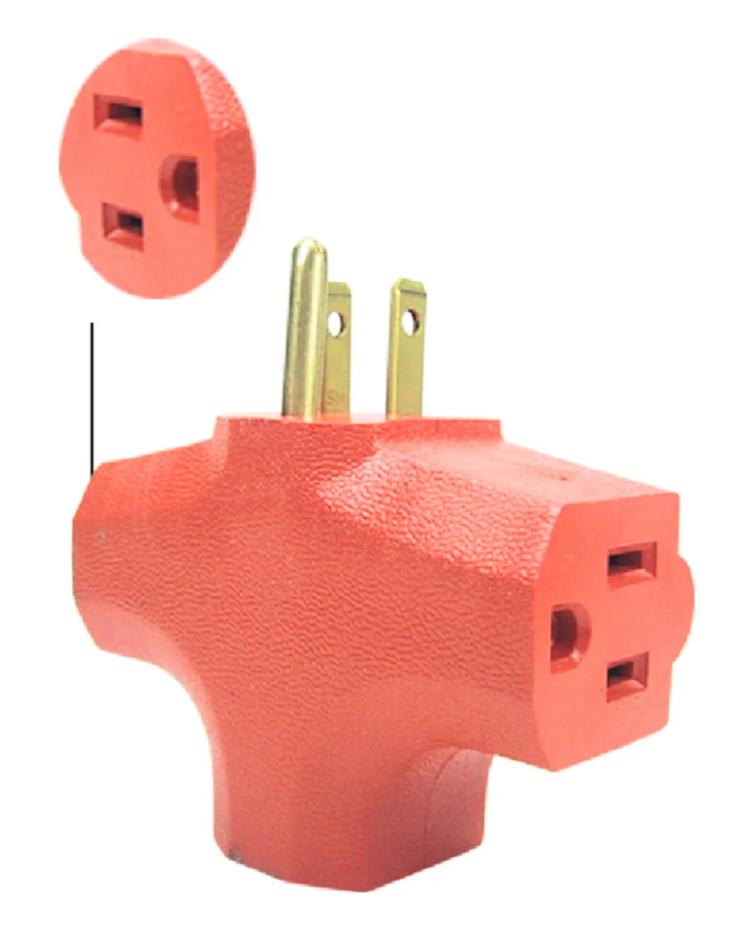 3 Sided 3 Outlet Adapter Powtech - Image 3