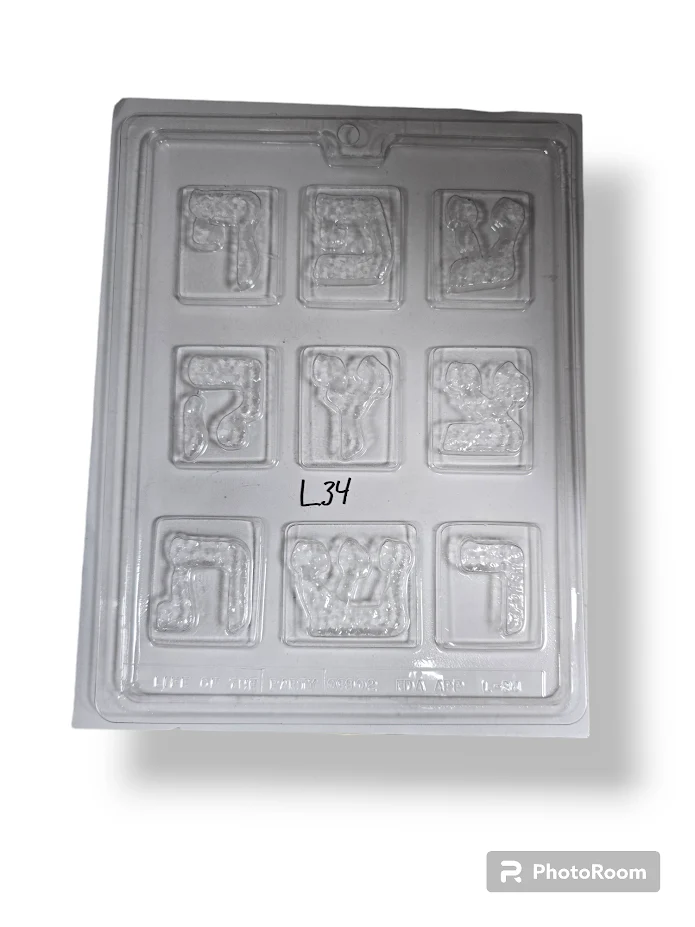3rd Set Alphabet Chocolate Mold