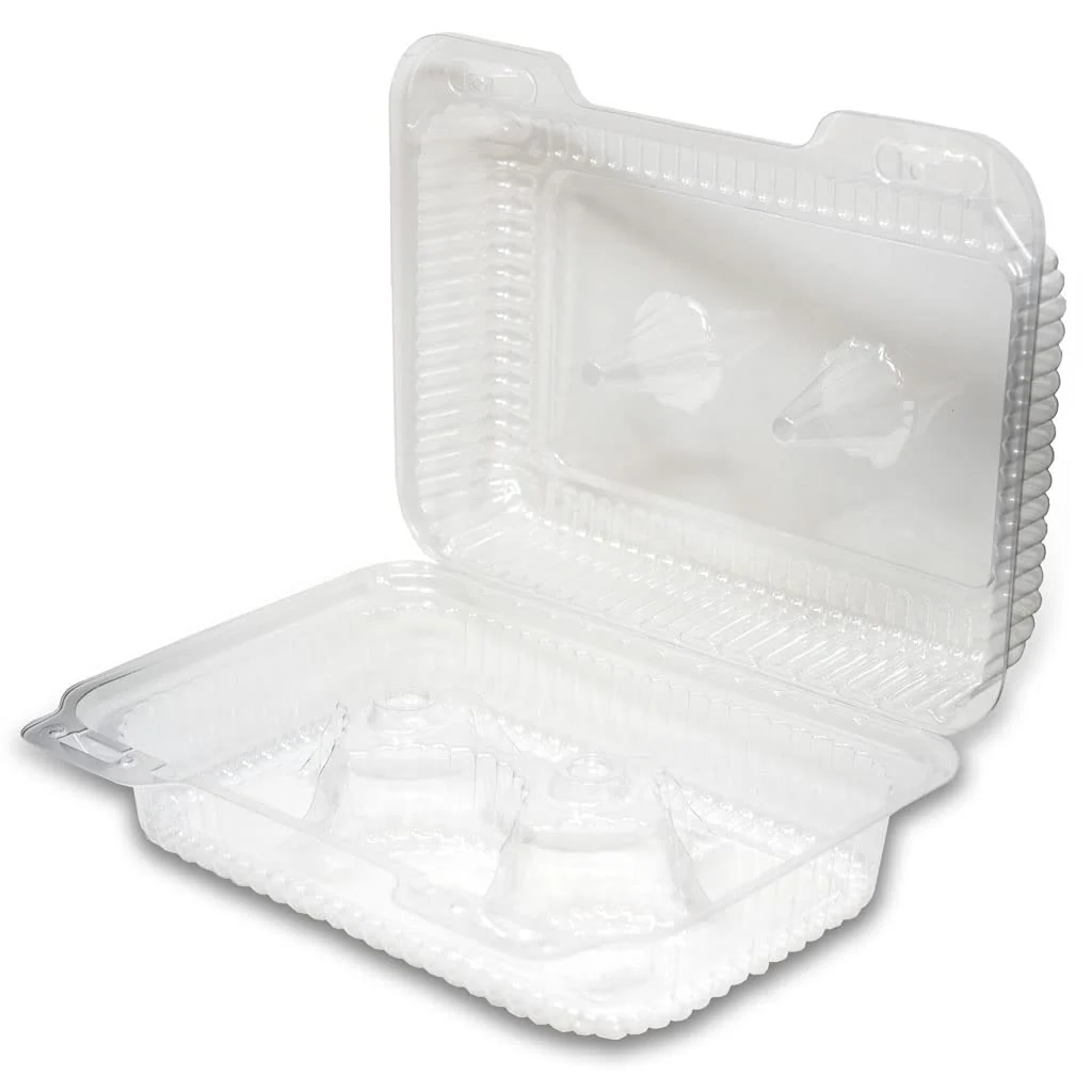 6 Cupcake Hinge Container (Baking Container)