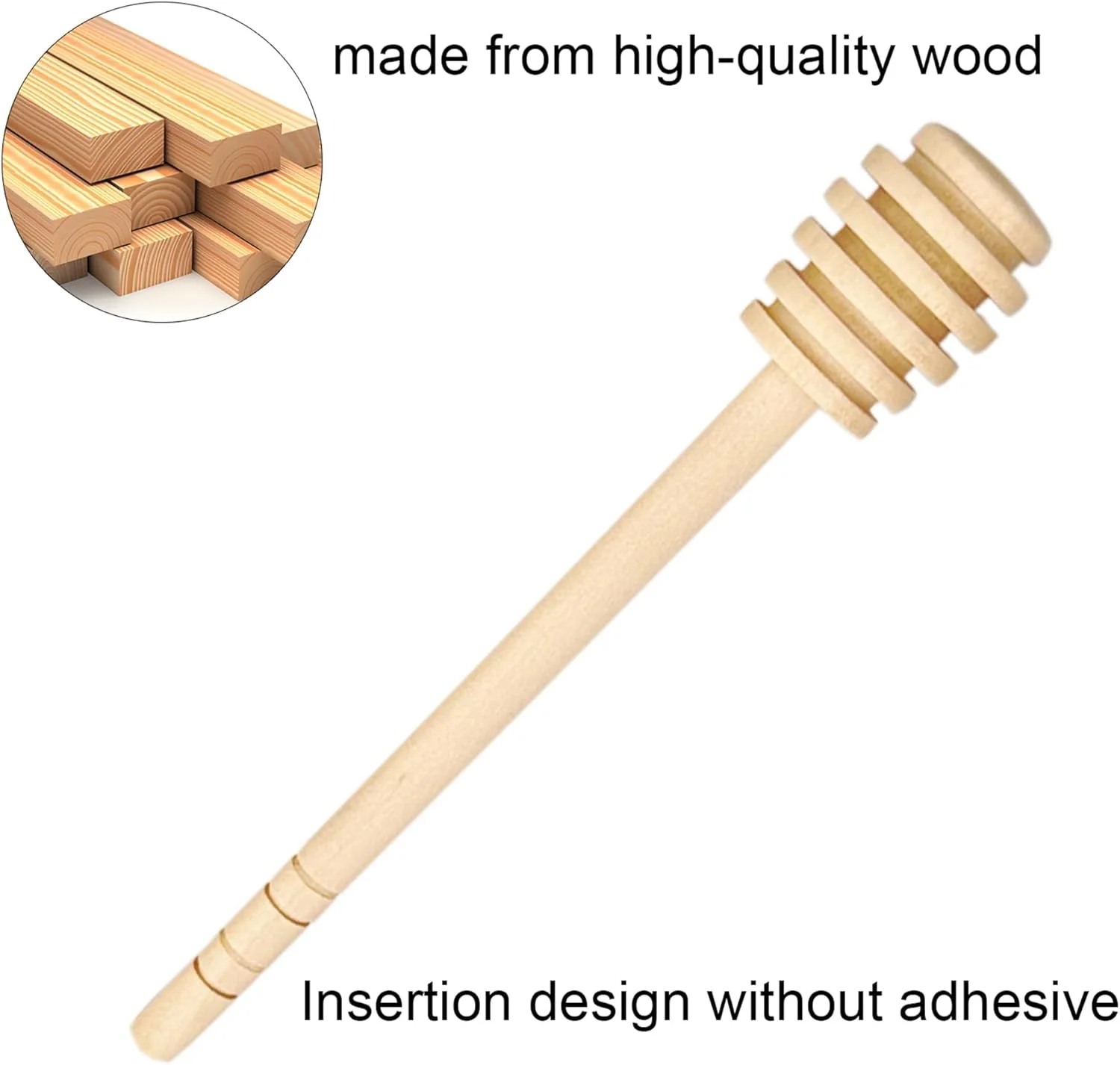 6" Honey Dipper - Image 3