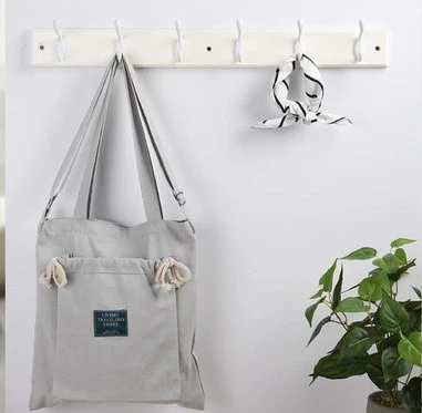 6 Nickel Hooks Rack Uniware