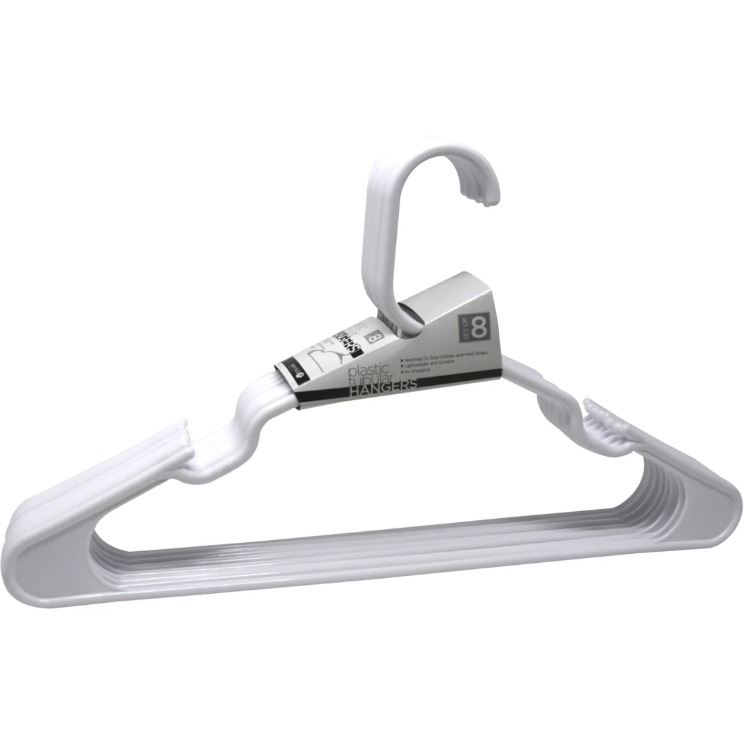Plastic Hangers 8pk Merrick
