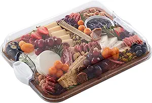 Acacia Cutting Board w/ Locking Lid | Brown | Farberware