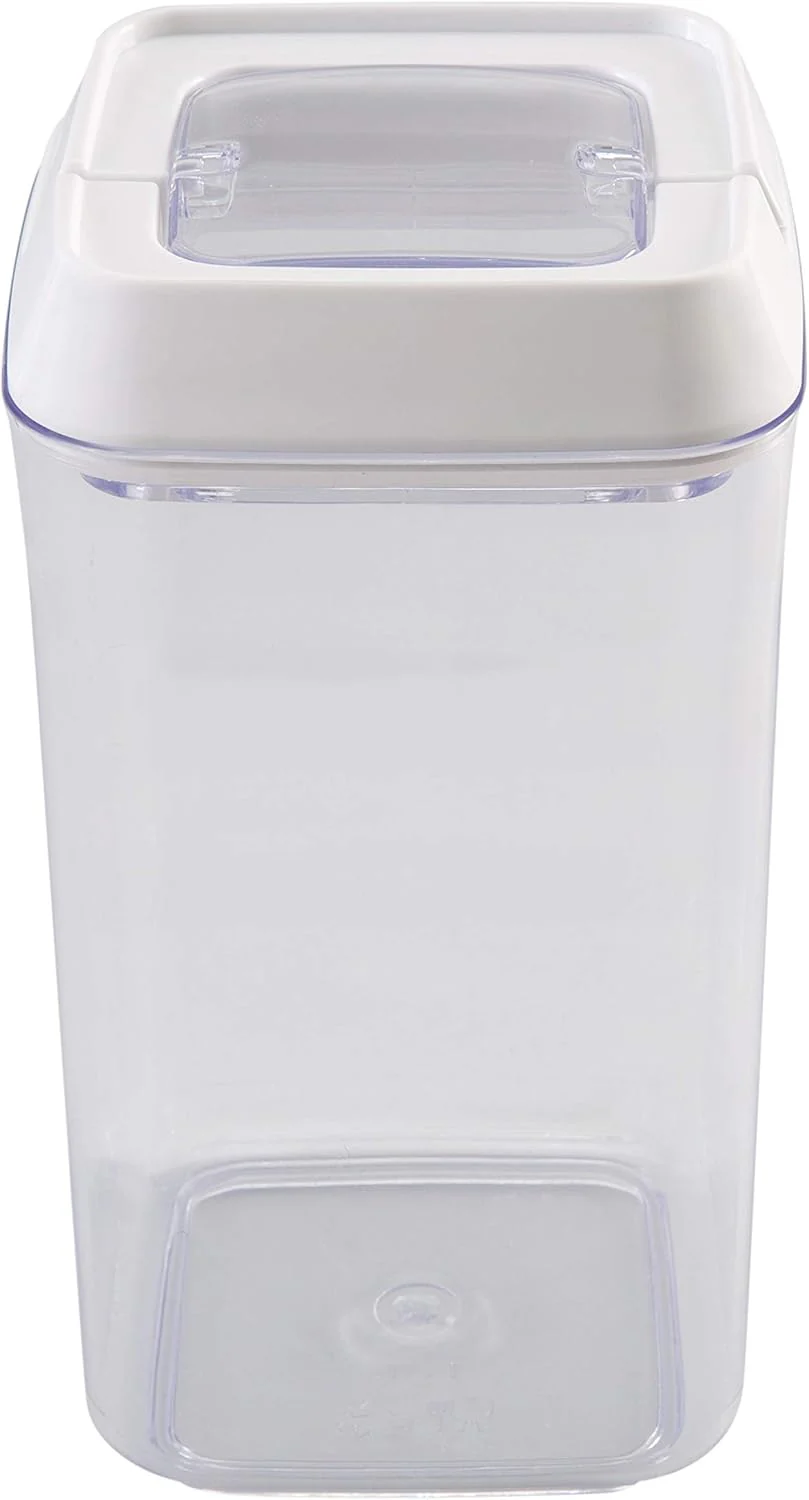 Airtight Food Container Stackable | 1.2 L | Clear plastic | Kitchen Details - Image 2