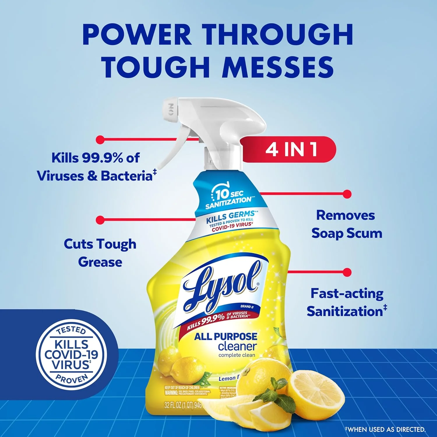 All Purpose Cleaner 32oz Lysol - Image 3