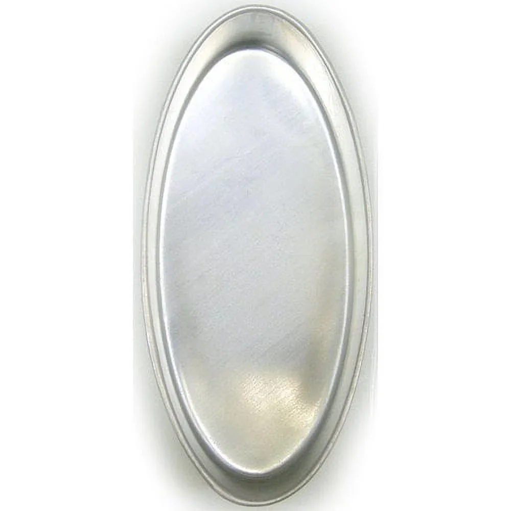 Aluminum Oval Challah Pan-Silver - Image 11