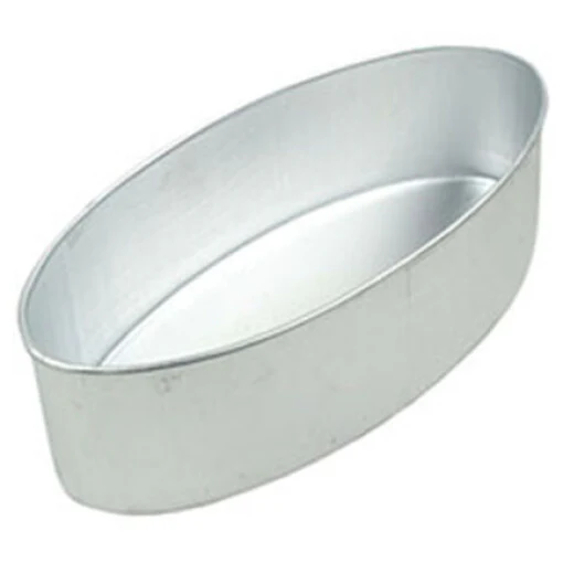 Aluminum Oval Challah Pan-Silver - Image 7