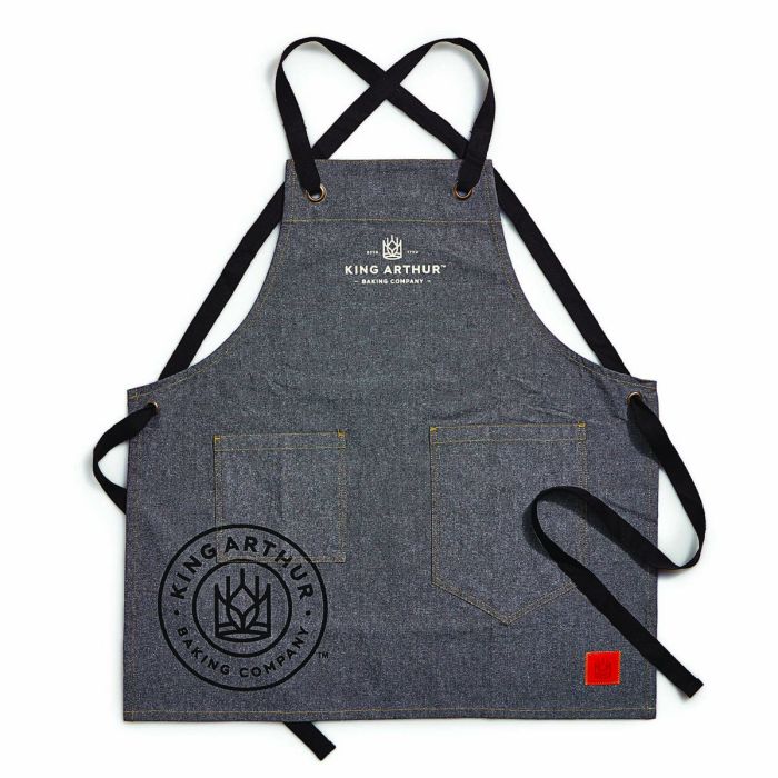 Adult Apron | 28" x 29" | Cotton Grey | King Arthur Baking Company - Image 2