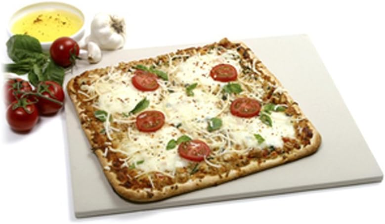 Pizza Baking Stone | 13"x15" | Off White | Rectangular | Norpro - Image 2