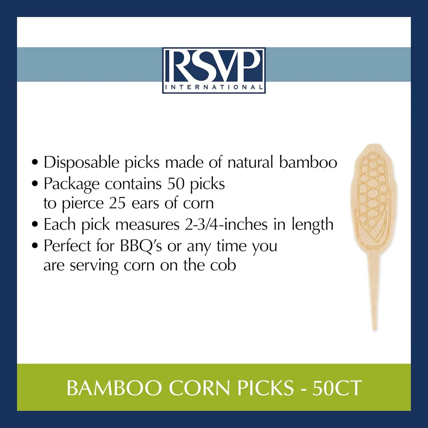 Bamboo Corn Picks RSVP - Image 5