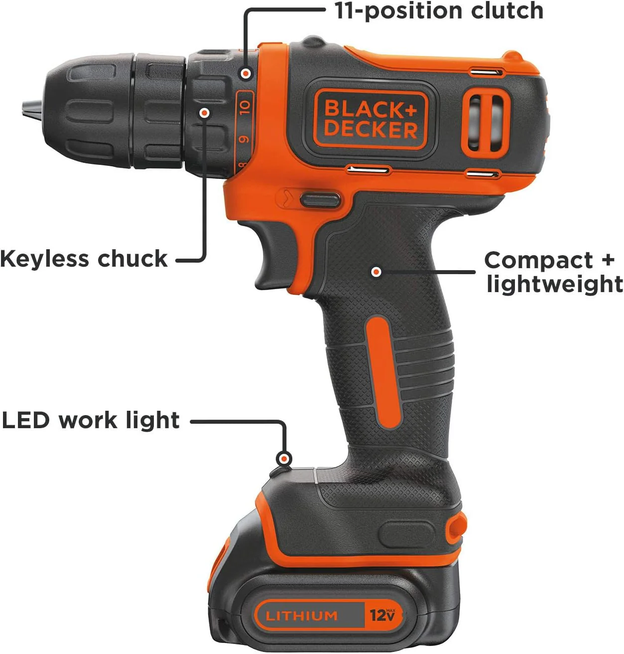 Black & Decker Cordless Drill - Image 2