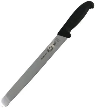 Victorinox Carving Knife 10" | Black Fibrox Handle | Round Tip - Image 3