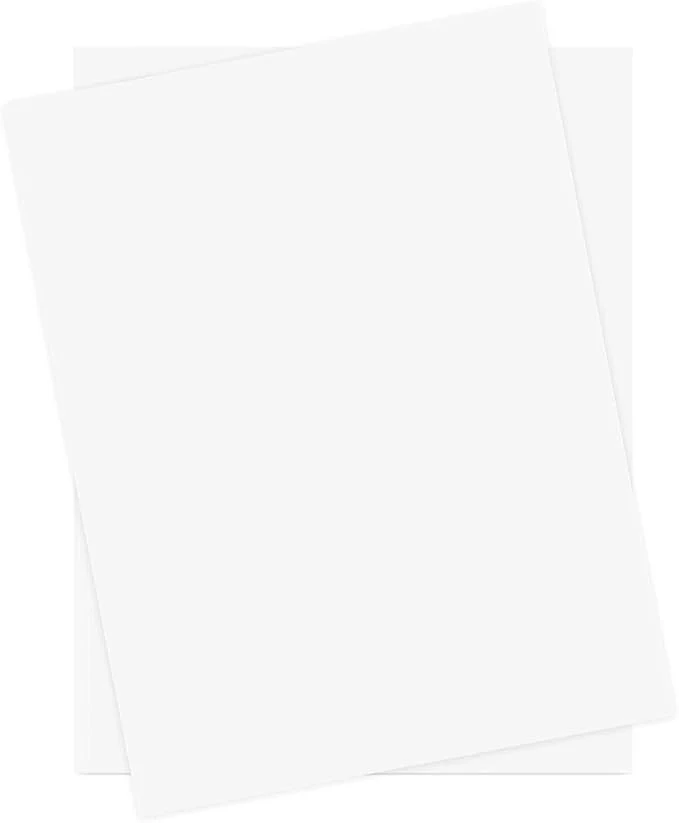 Cardboard White 23" x 35"