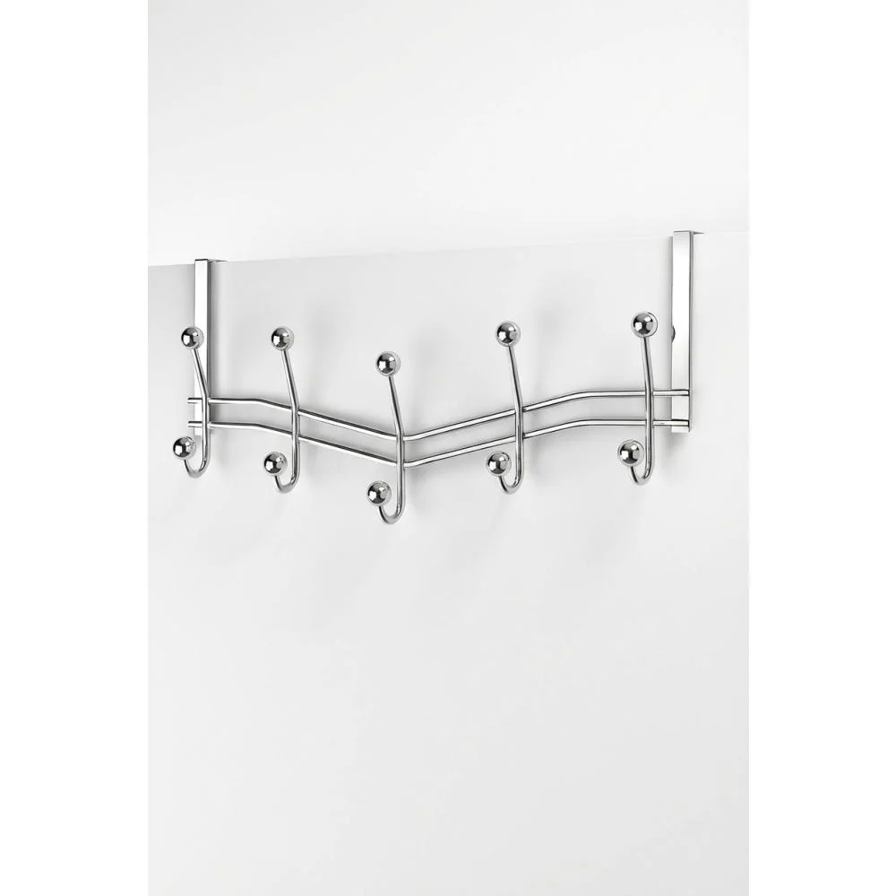 Chrome Over The Door Hooks YBM