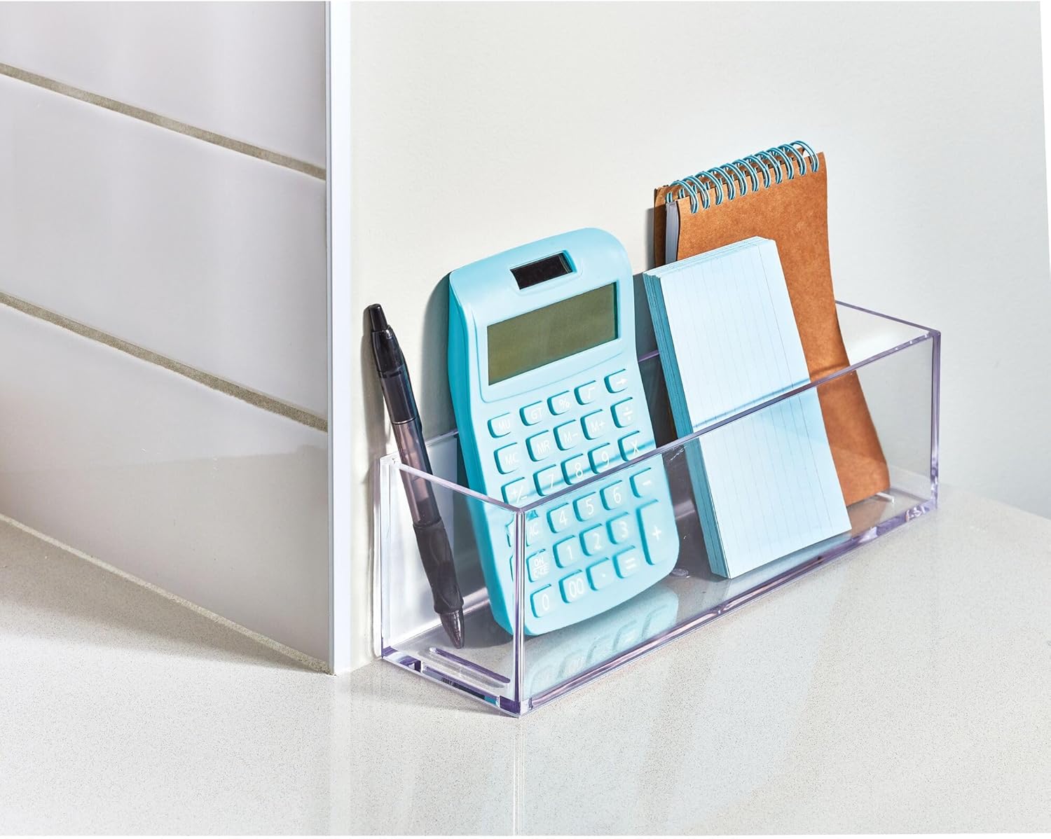 Clear Adhesive Organizer Bin 3x11 - Image 2