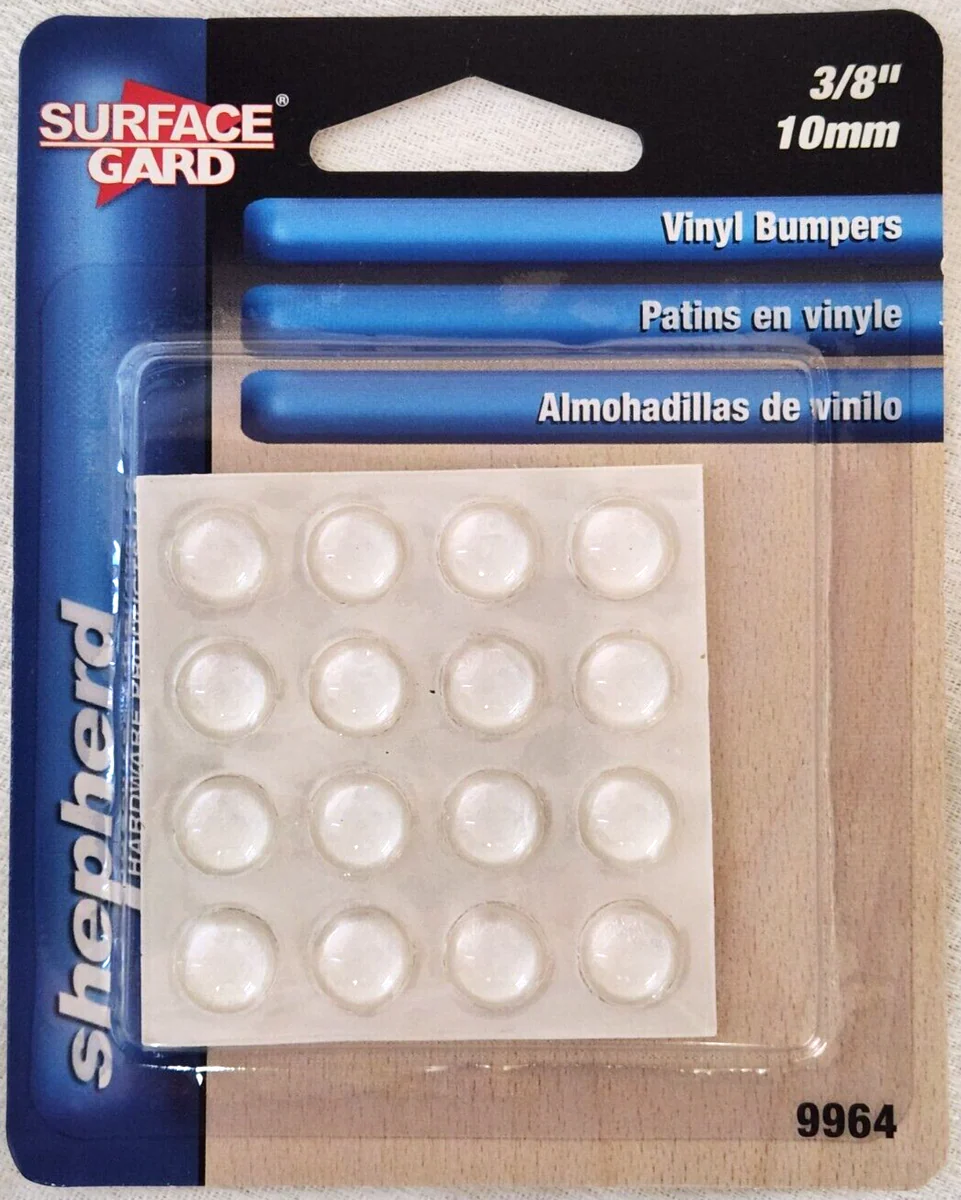 Clear Bumpers 3/8"