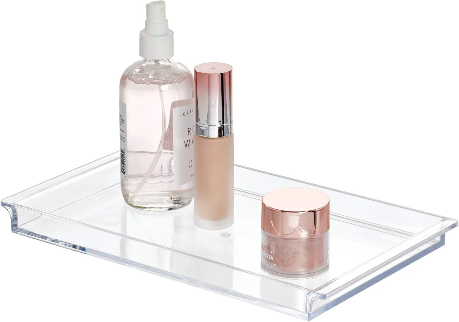 Clear Plastic Vanity Tray Inter Design