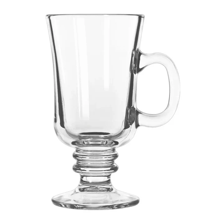 Coffee Mug Glass 8oz Barconic