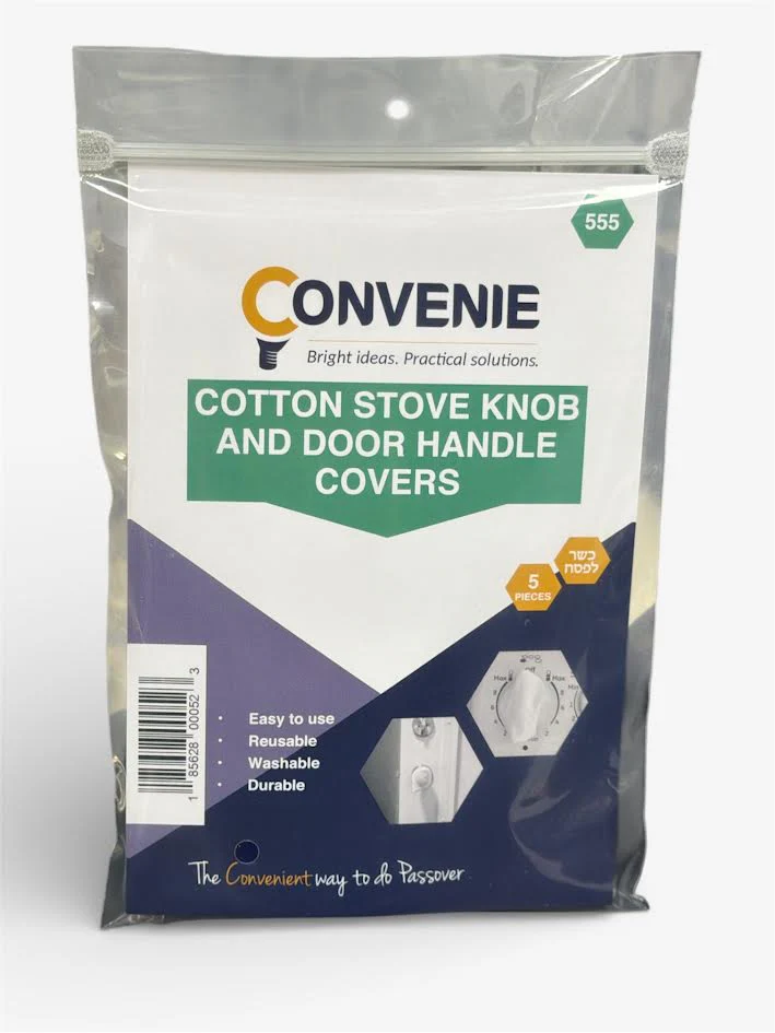 Cotton Stove Knob & Door Handle Covers 5PC Convenie