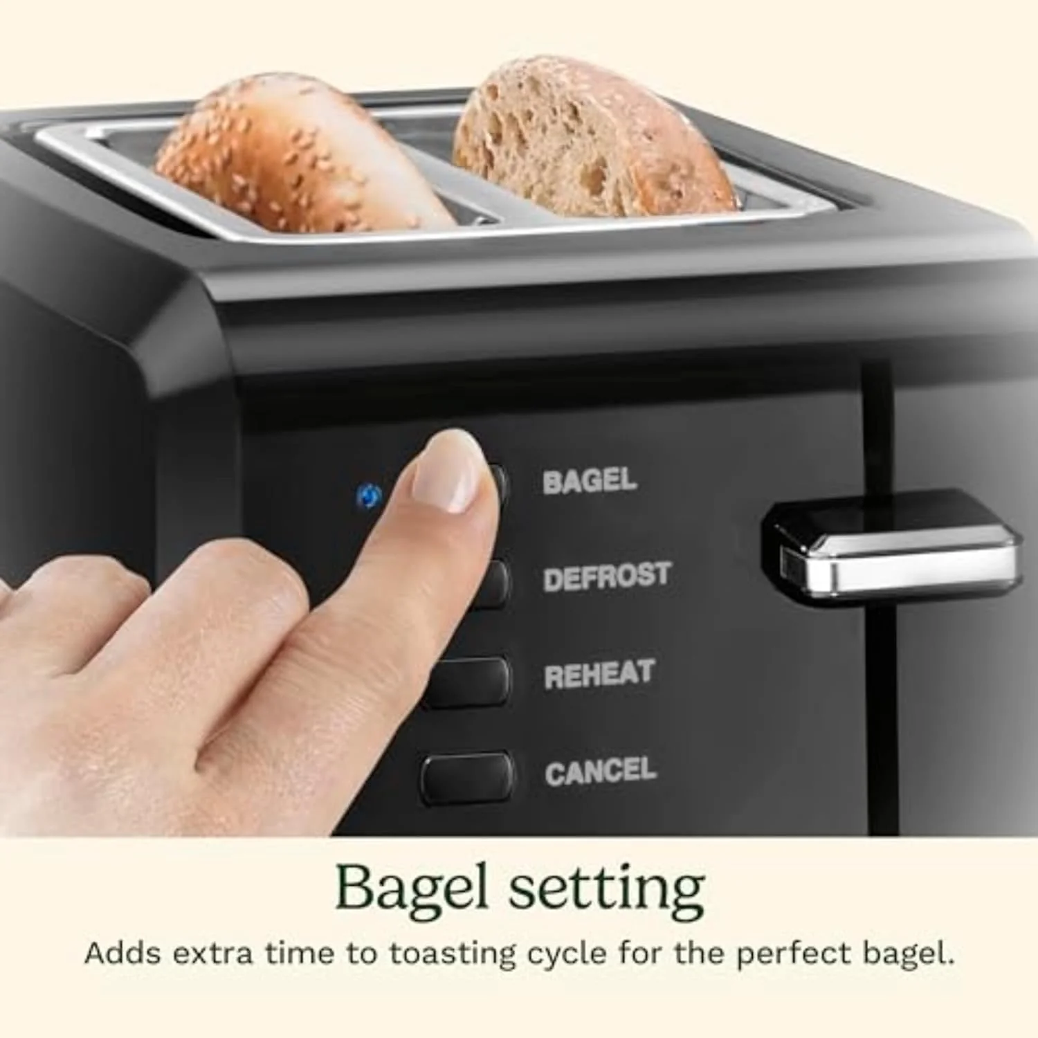 Cuisinart 2 Slice Toaster Black - Image 3