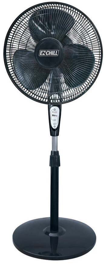 Deluxe Oscillating Pedestal Fan w/Remote (18") EZ-CHILL - Image 2