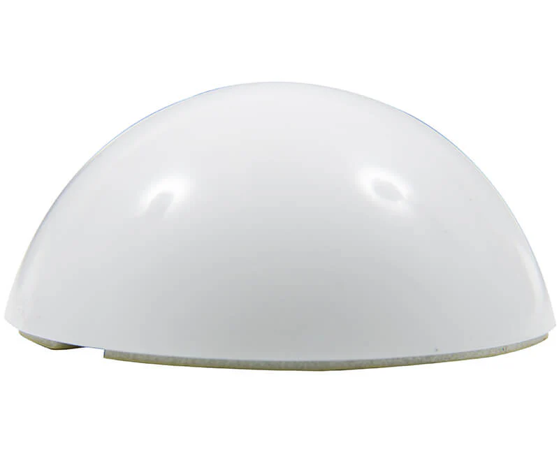 Dome Stick-On Door Bump white