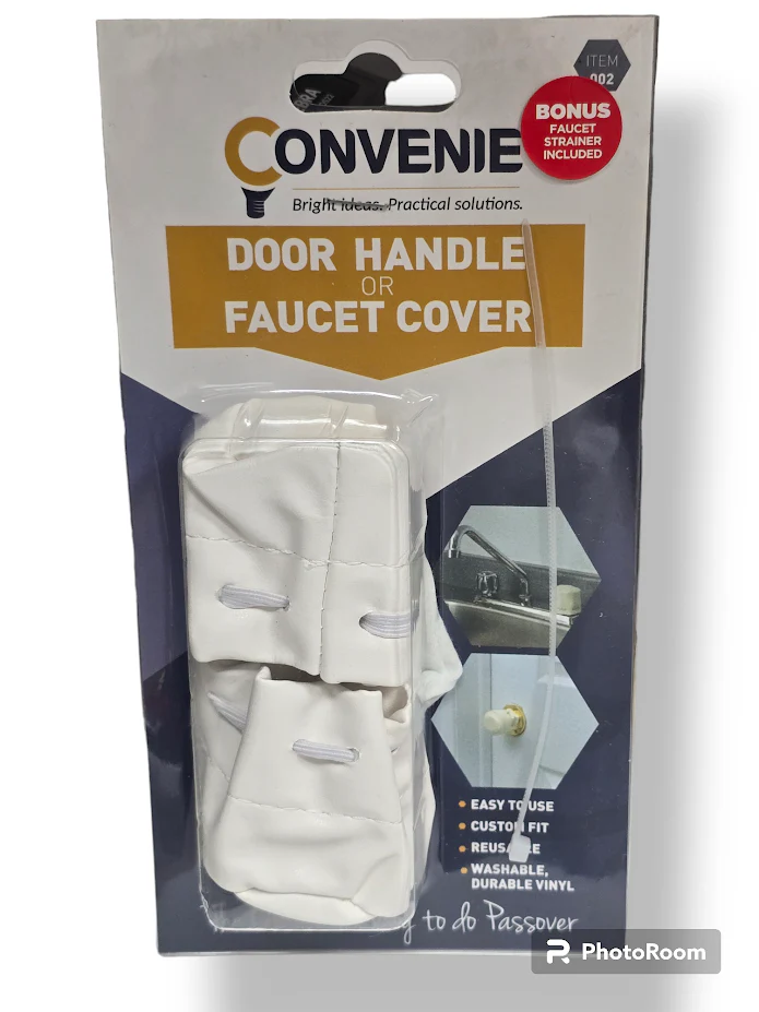 Door Handle Or Faucet Cover | Strainer Included | Convenie