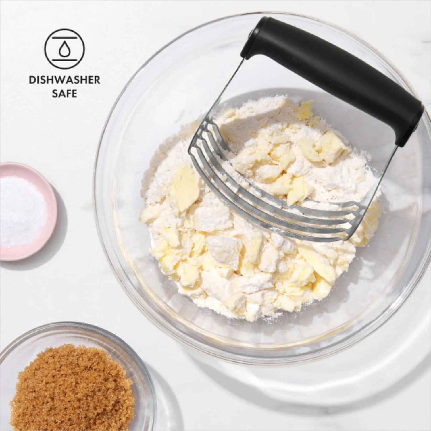 Dough Blender With Blades | Stainless Steel | OXO - Image 3
