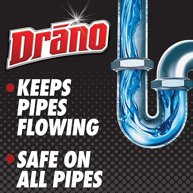 Drano Liquid 900ml - Image 5