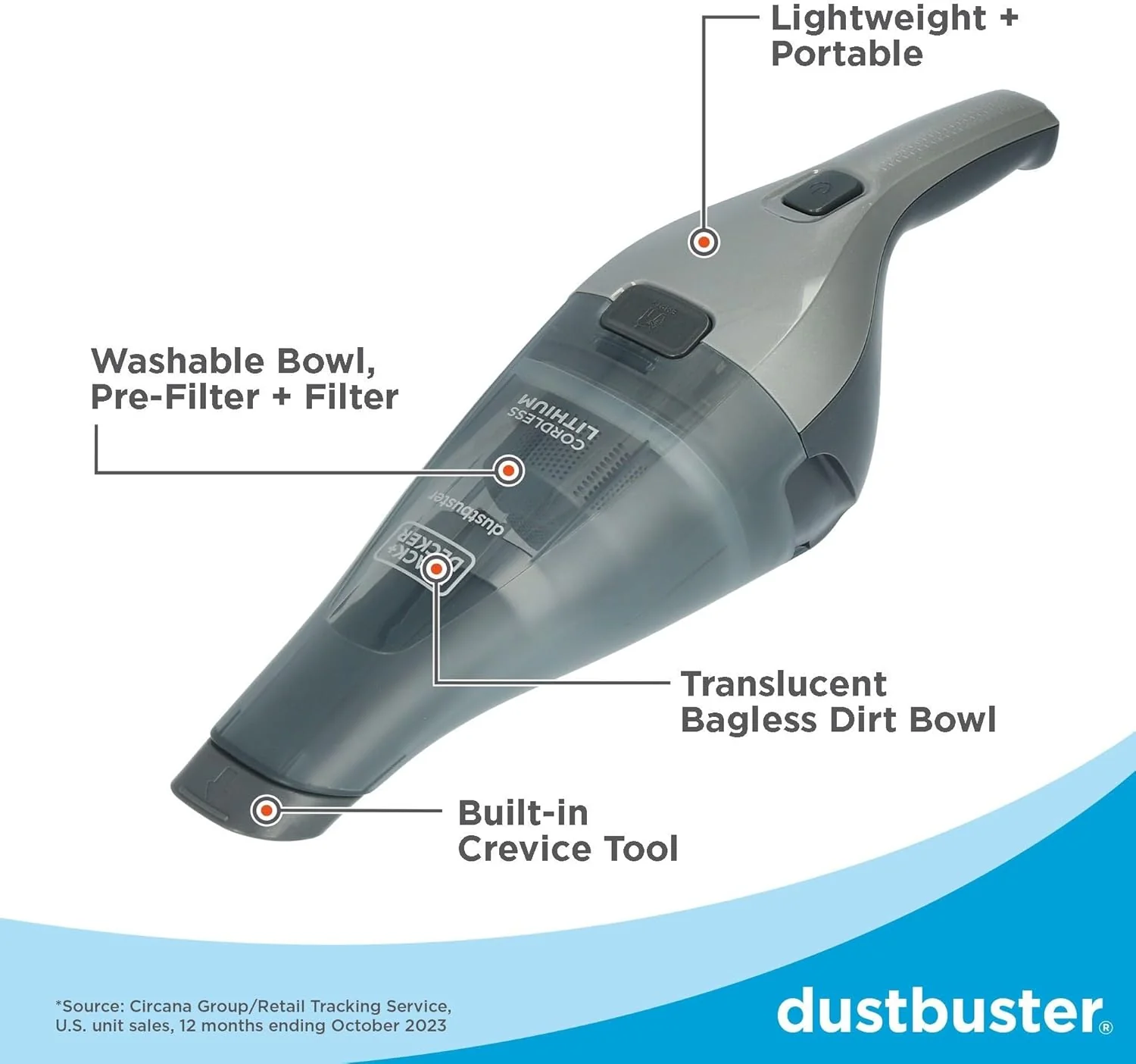 Dustbuster Quick Clean Black & Decker - Image 3