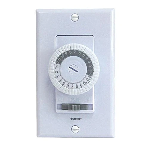 Tork Easy-Set In-Wall Timer | 12-Hour Mechanical Switch - Image 2