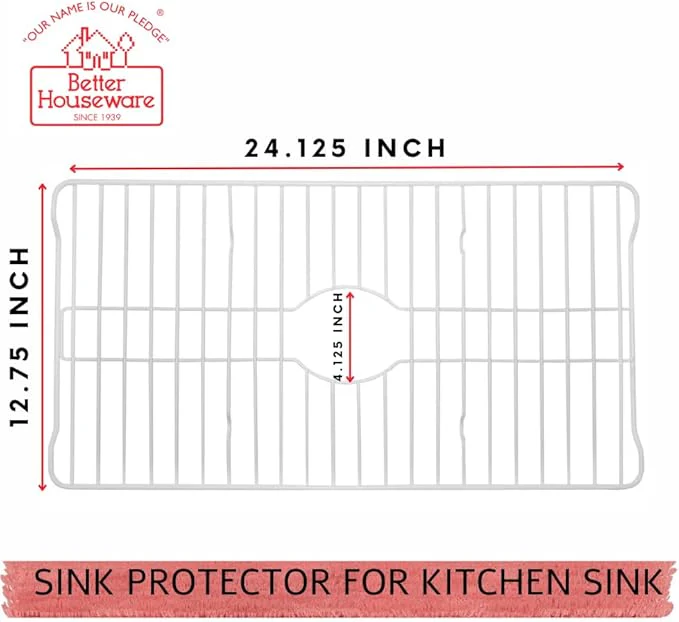 Extra Large Sink Rack White - Image 2
