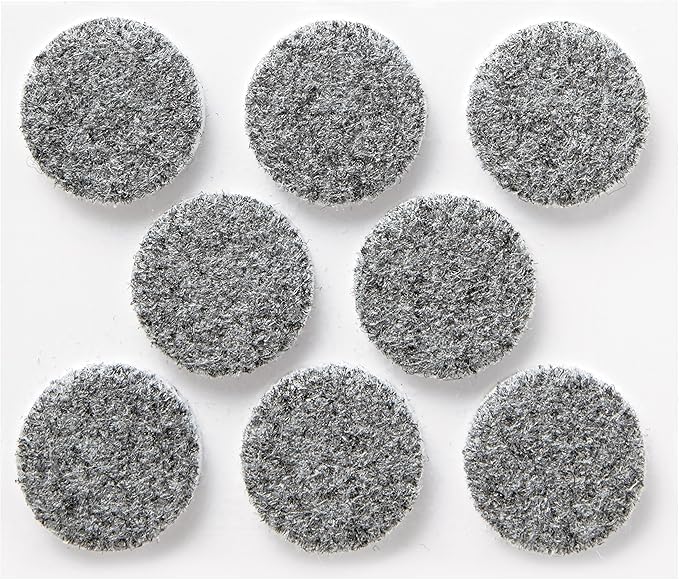 Felt Pads Grey Round 1 inch Scotch - Image 2