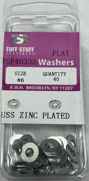 Flat washer #6