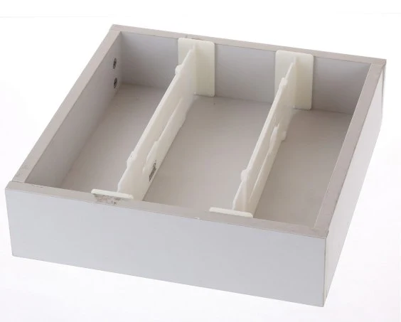 Flex Clapboard Set of 2  Drawer Divider White - Image 2
