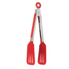 Nylon Slotted Flipper Tong (Size 8")
