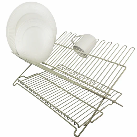 Folding Dish Rack Beige - Image 2