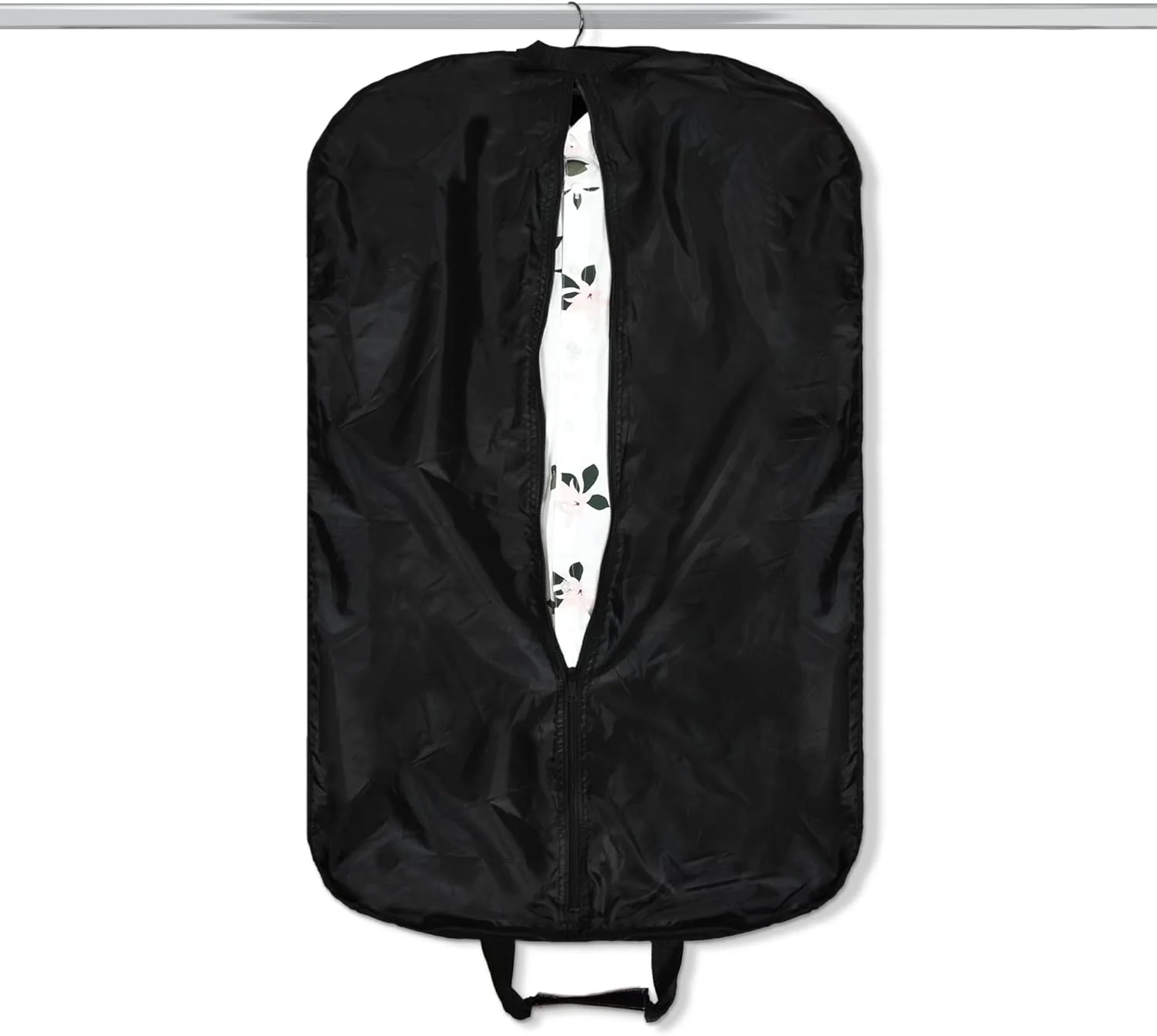 Garment Bag Cover For Suits/Dresses Pockets Gray - Image 3