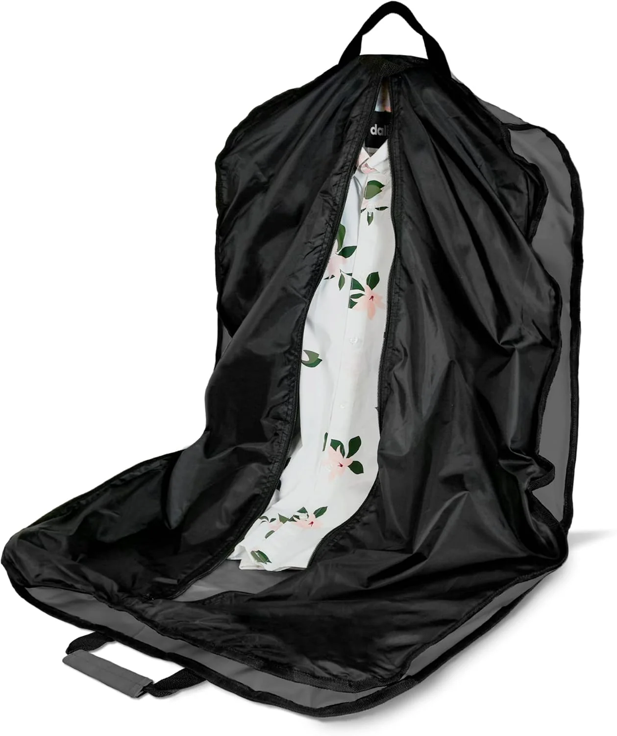 Garment Bag Cover For Suits/Dresses Pockets Gray - Image 5