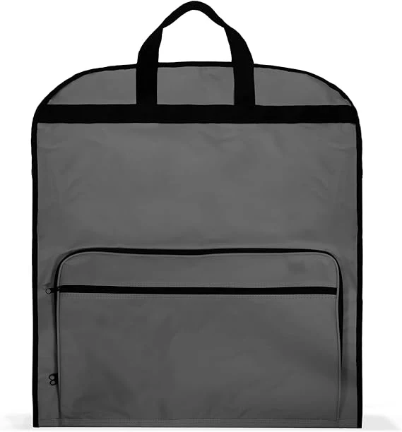 Garment Bag For Suit/Dresses Grey - Image 3