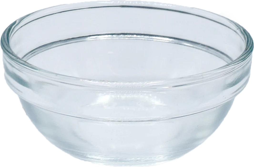 Glass Plates For Seder Plate Small 6PK - Image 3