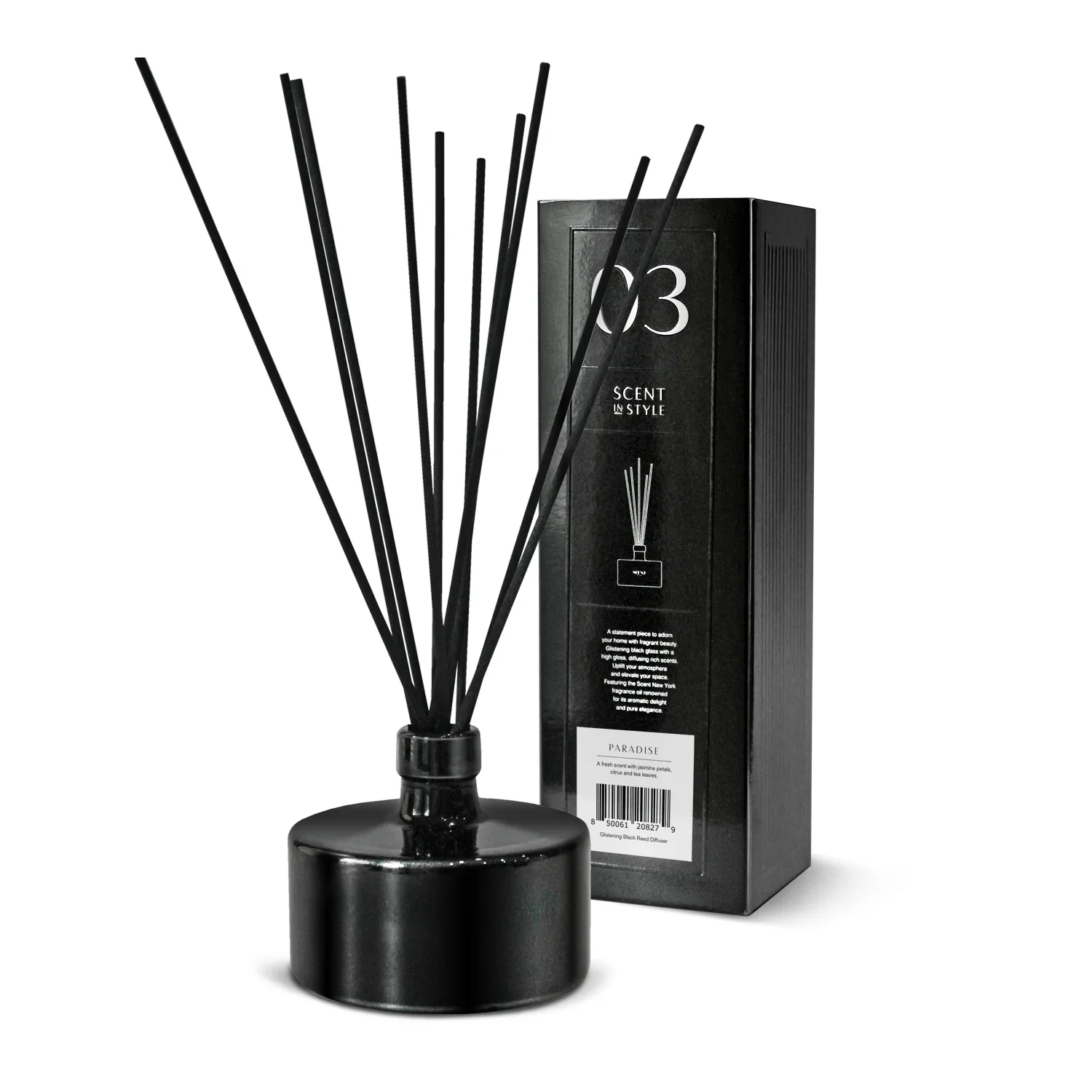 Glistening Black Reed Diffuser - Image 3