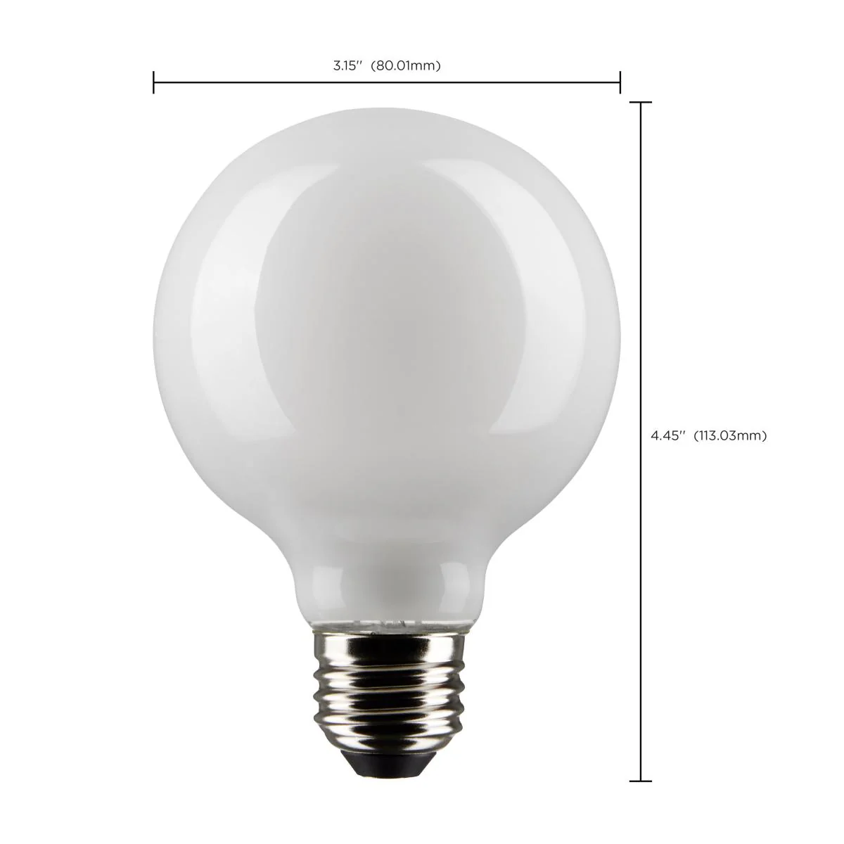 Globe G25 White 60W 4000K - Image 3