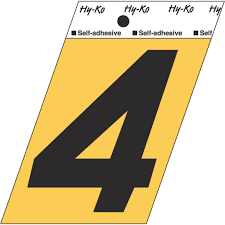 Gold Number #4 HY-KO