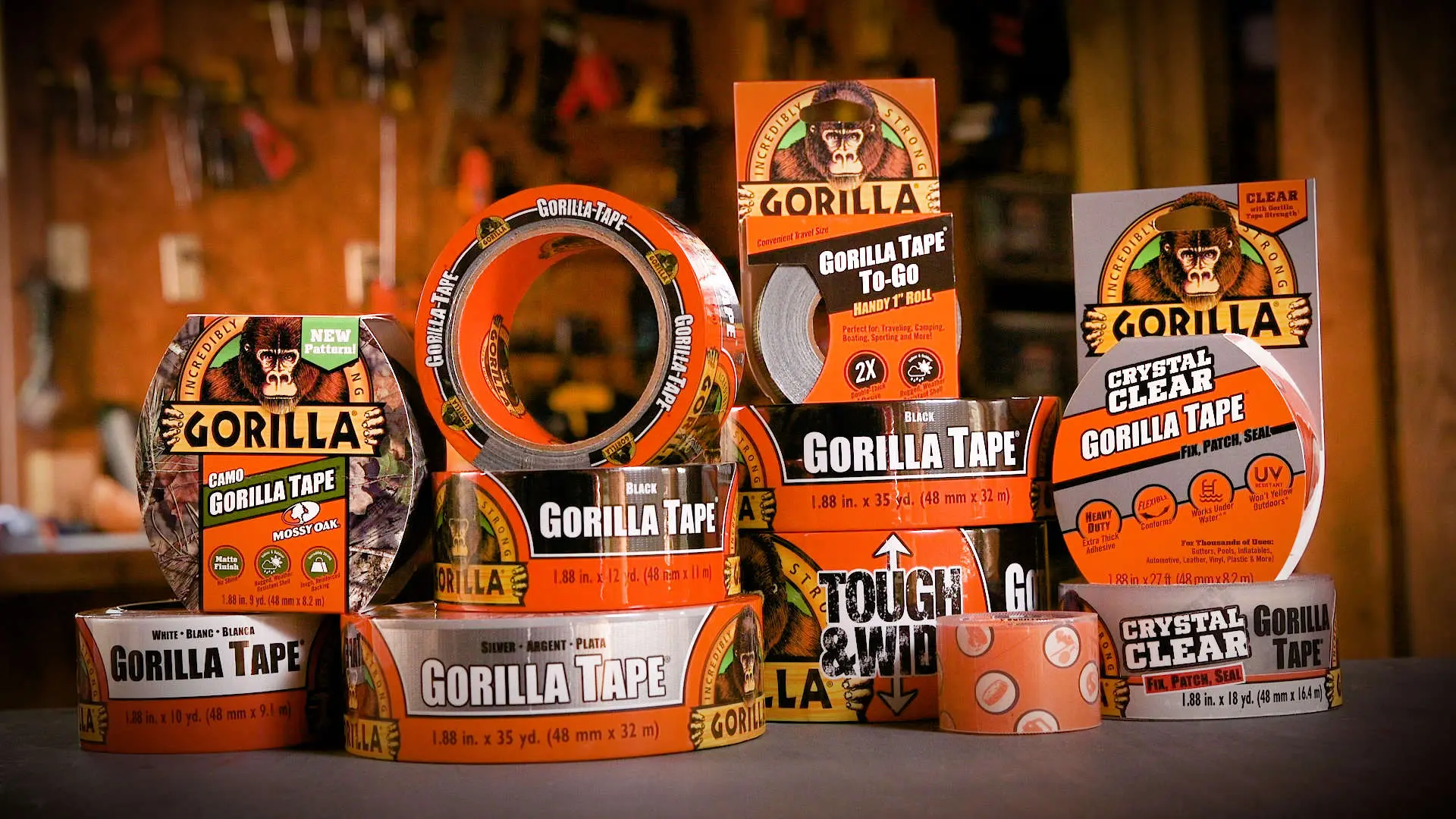 Gorilla Duct Tape | Silver | Heavy Duty | 2" x 10 Yards - Image 3